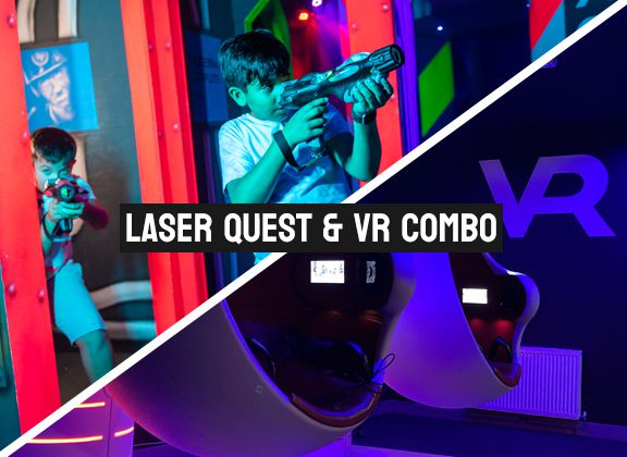 Book A Laser Quest + VR Combo Pass